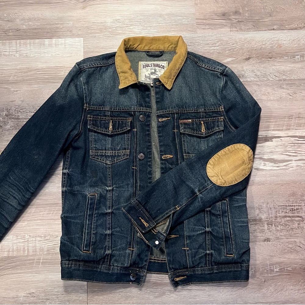 Patchwork Denim Jacket - image 1